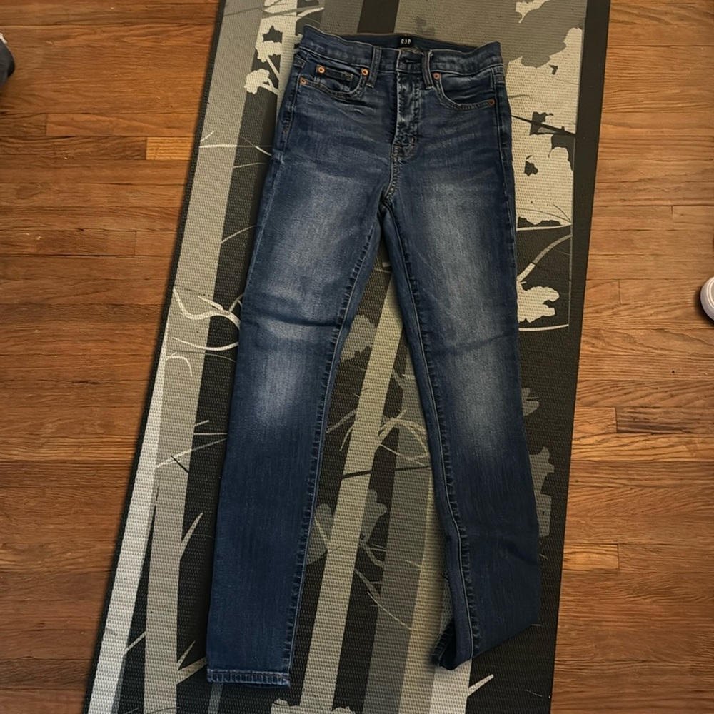 Stretch true skinny gap jeans